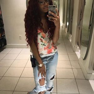 Forever21 Floral Top